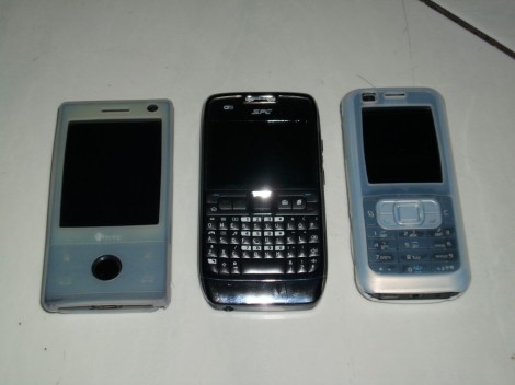 Perbandingan 3 HP datz, HTC Touch Diamond, SPC Boss 1000, Nokia 6120C